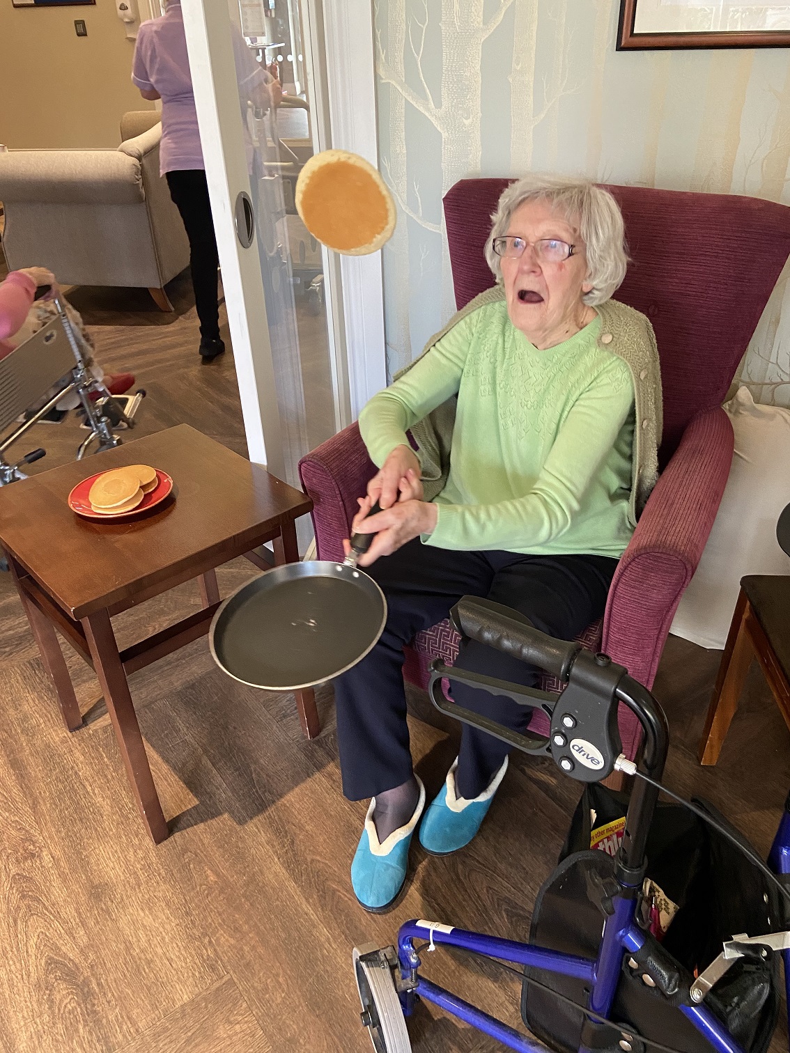 pancake day activities at encore care homes