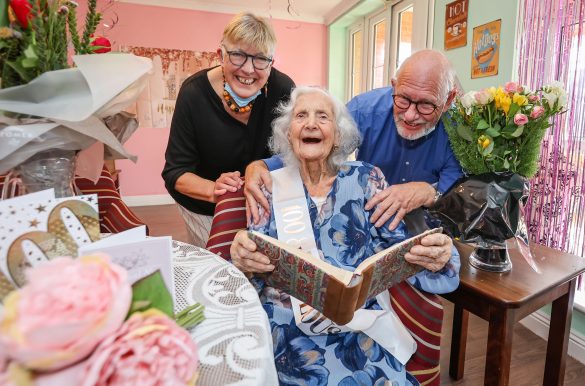Fairmile Grange resident celebrating her 100th birthday